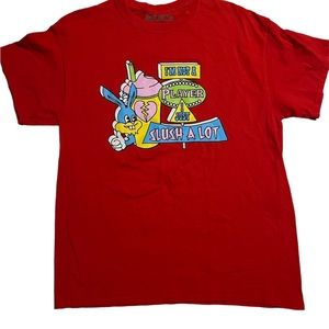 Not a player I just slush a lot bunny red tee from dollskill